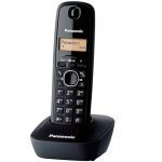 Panasonic KX-TG1611 Dect Siyah Telsiz Telefon (siyah)