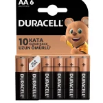 Duracell Basic İnce AA Kalem Pil 6'lı