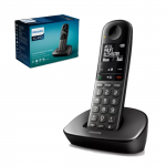 TELSİZ DECT TELEFON SİYAH PHILIPS XL-490
