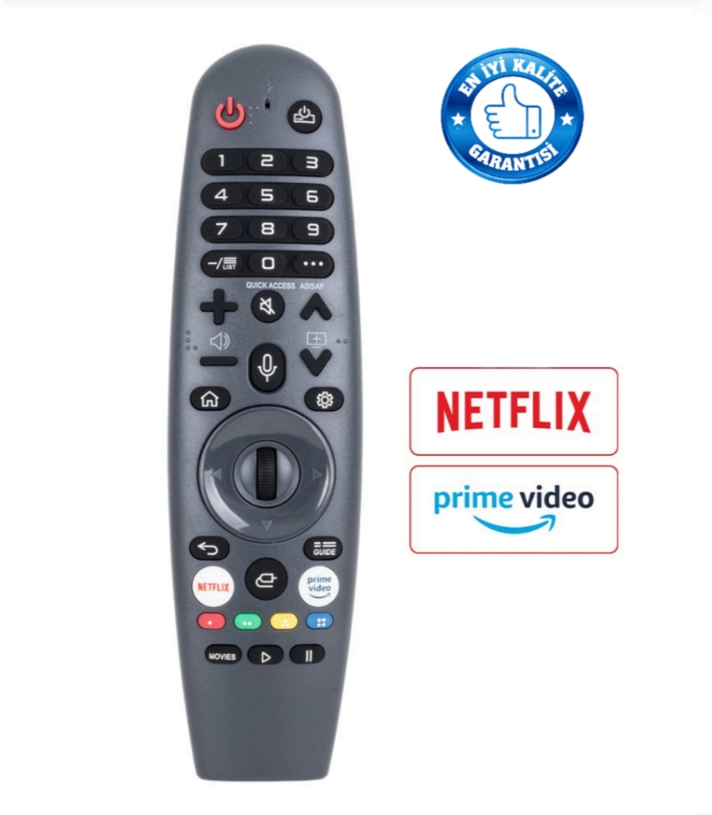 LLL LG SES KOMUTSUZ ONVO-SUNNY-SKYTECH-LG MR20GA AKB76036901 4K WEBOS SMART TV KUMANDA - Görsel 1